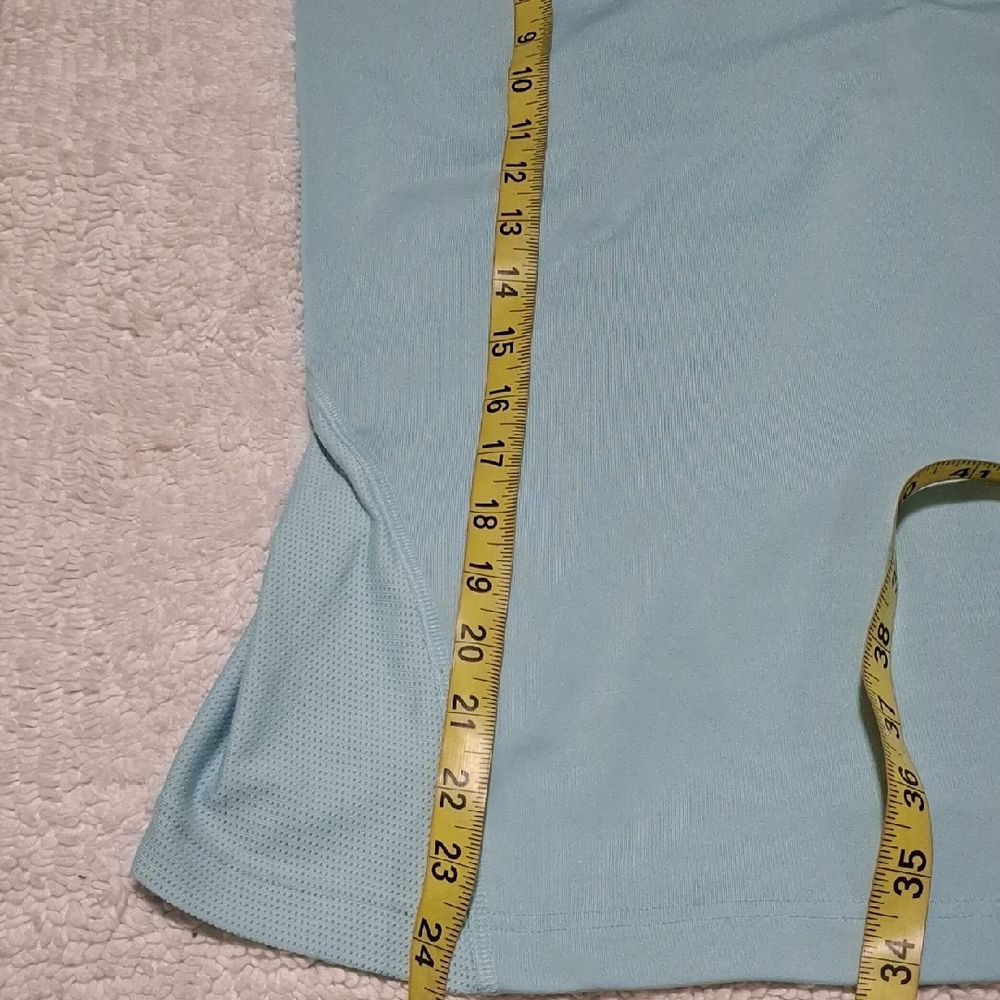 adidas Light Blue Performance Racerback Tank - Picture 6 of 6